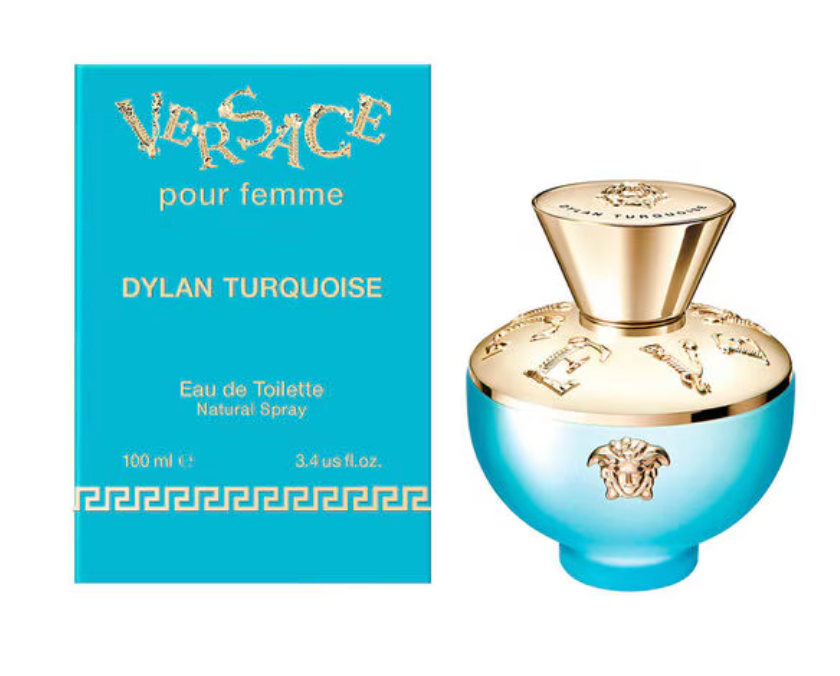 Dylan Turquoise Pour Femme Versace Eau de Toilette Feminino