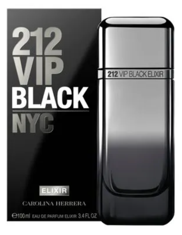 212 vip Black Elixir Carolina Herrera Eau de parfum Masculino