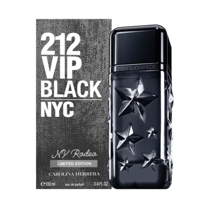 212 vip Black Ny Rodeo Carolina Herrera Eau de parfum Masculino 100ml