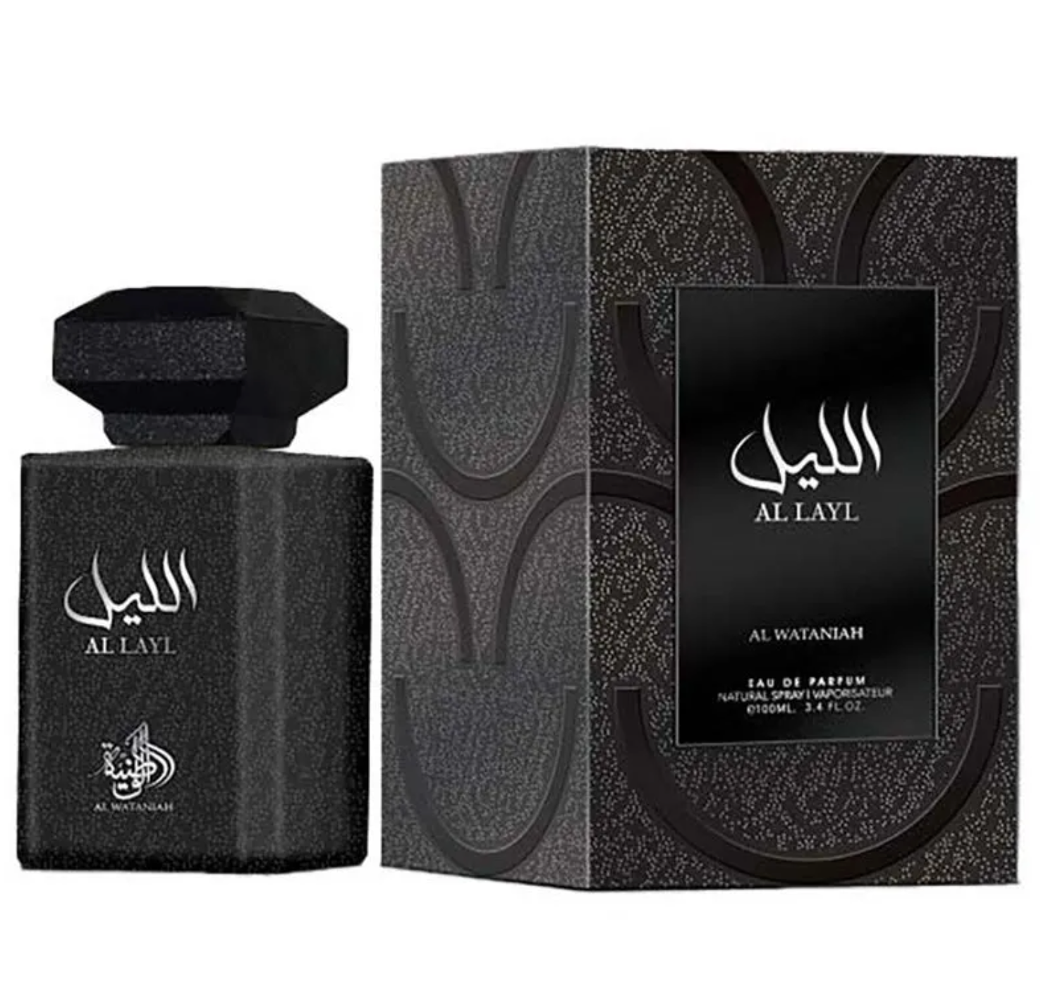 Al Wataniah Al Layl Perfume Árabe Masculino Eau de Parfum 100ml