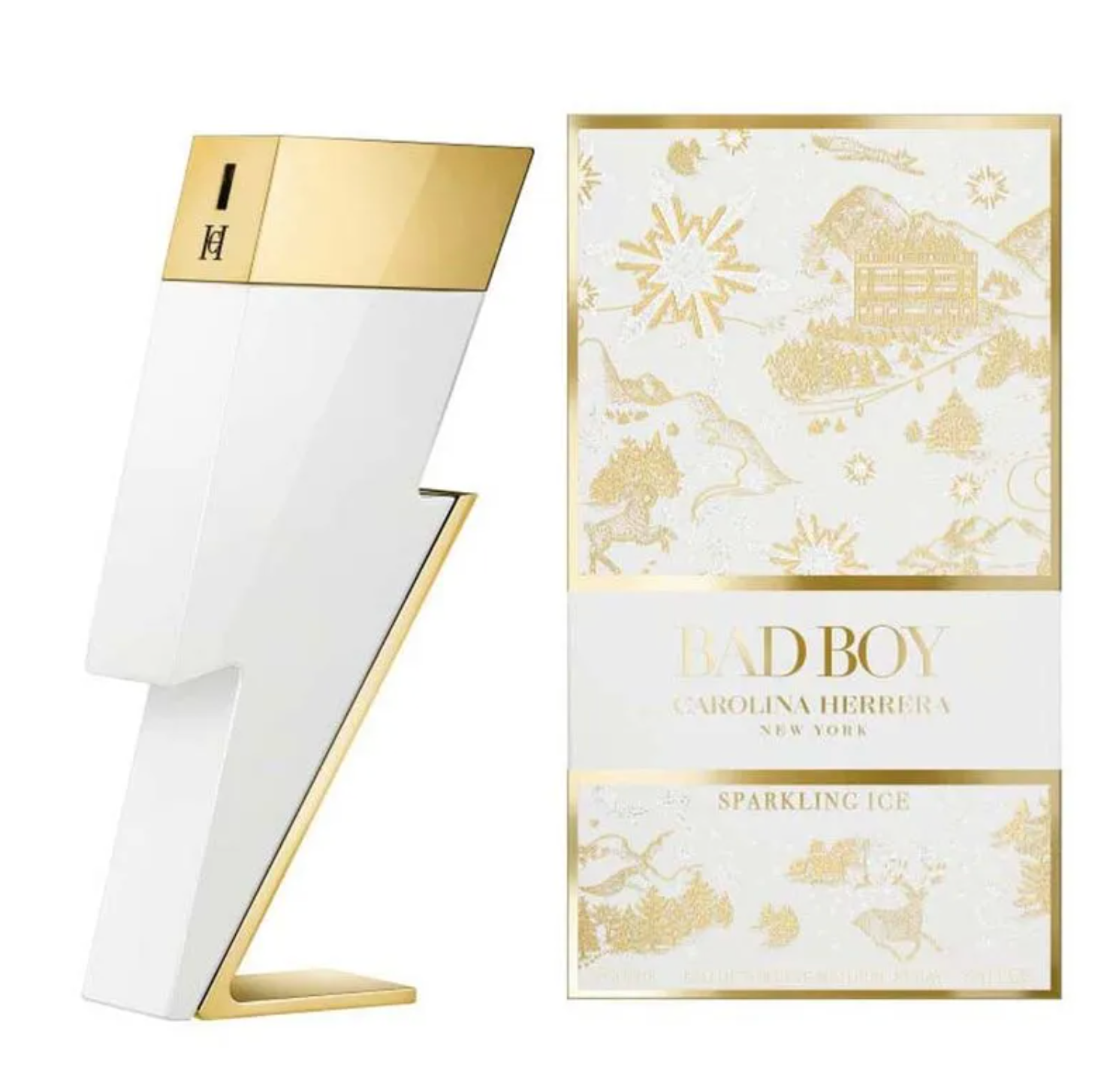 Bad boy sparkling Ice Carolina Herrera Eau de Toilette masculino 100ml