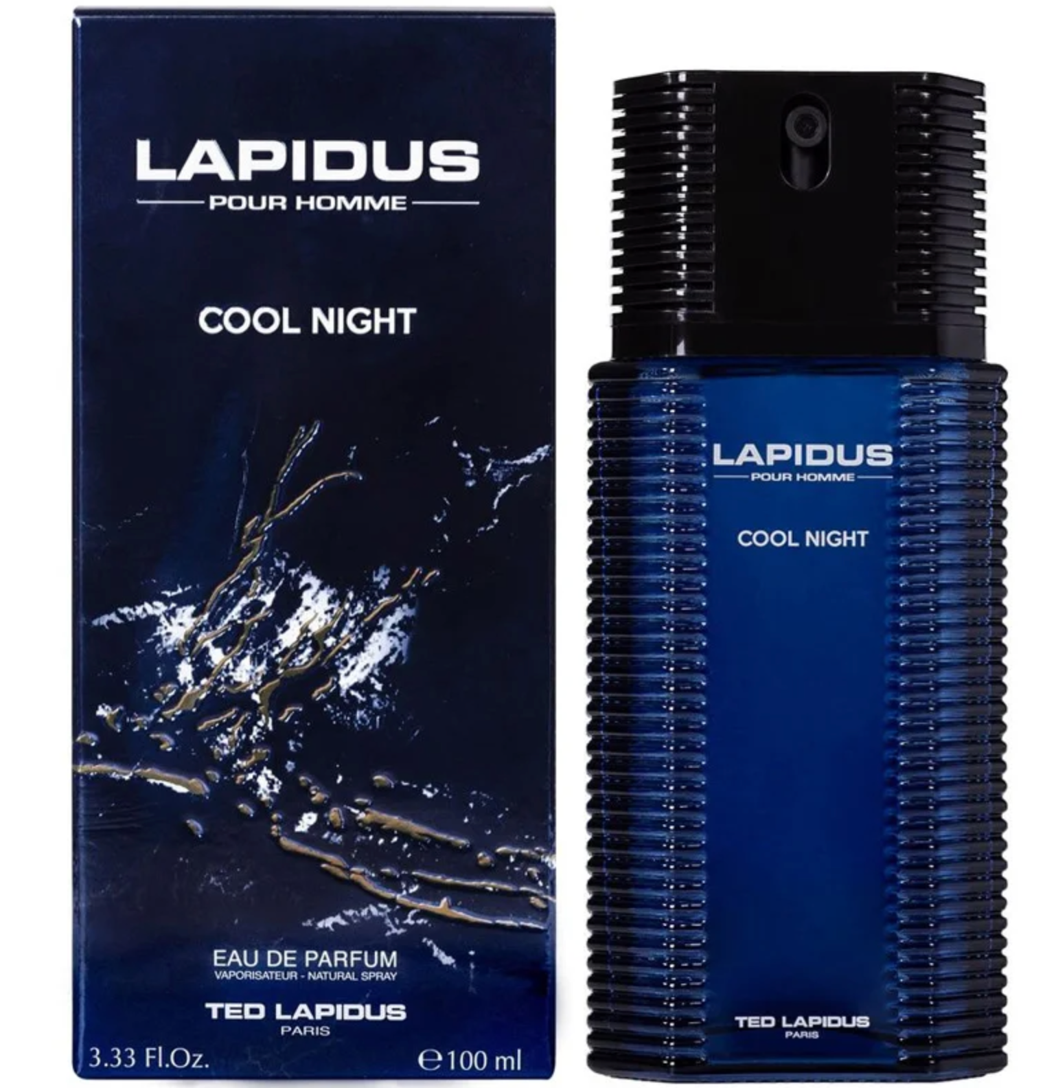 Lapidus Pour Homme Cool Night Ted Lapidus Eau de parfum Masculino 100ml