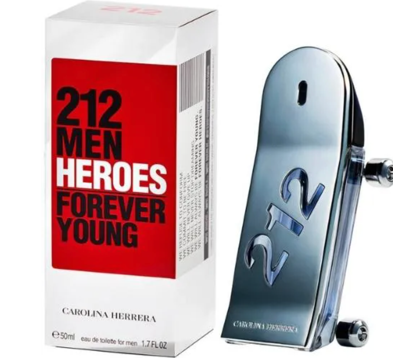 212 Heroes For Men Carolina Herrera Eau de Toilette Masculino